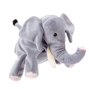 Elefant Handpuppe