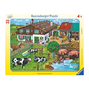 Tierfamilien, Puzzle 33 Teile