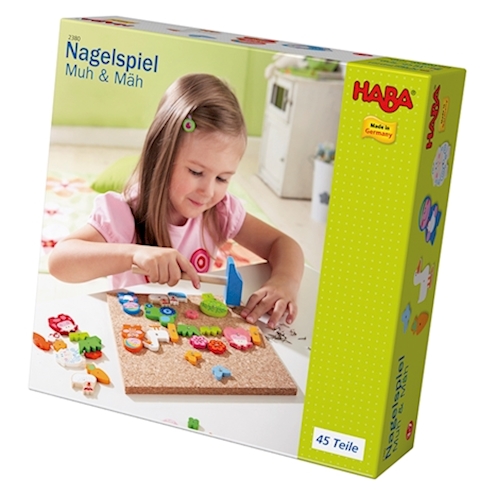 Nagelspiel Muh & Mäh