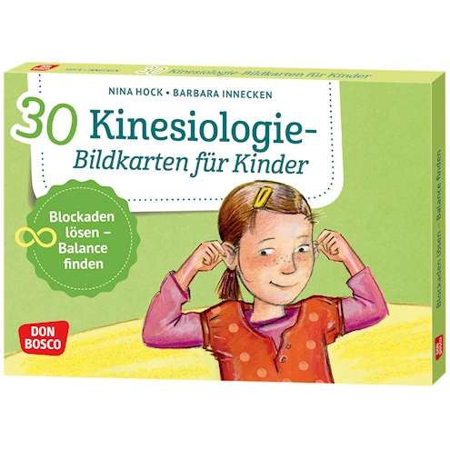 30 Kinesiologie-Bildkarten für Kinder