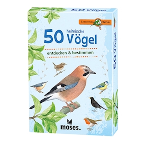 50 heimische Vögel, Lernkarten