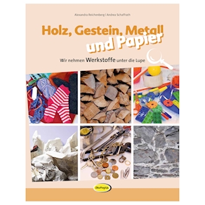 Holz, Gestein, Metall und und Papier, Buch