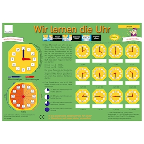 Zaubertafel Wir lernen die Uhr