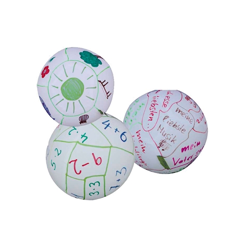 Ballon-Ball weiss 25 cm