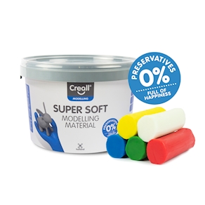 Supersoft Modelliermasse 5 Farben