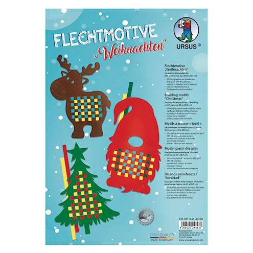 Flechtmotive Weihnachten