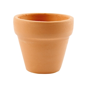 Blumentopf terracotta Ø 9 cm