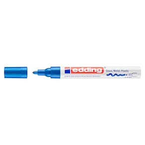 Lackmarker Edding 750 blau