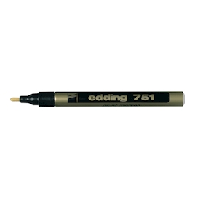 Edding paint marker 751 gold, 1 - 2 mm