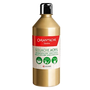 Gouache Caran d Ache gold 500 ml