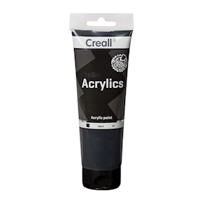 Creall Studio Acrylics schwarz, 250 ml