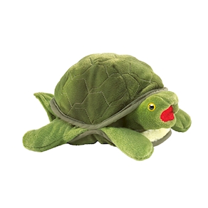 Kleine Schildkröte Handpuppe 25 cm