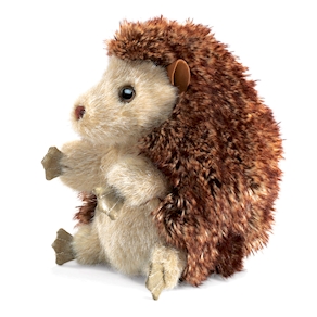 Igel (Kugel) Handpuppe