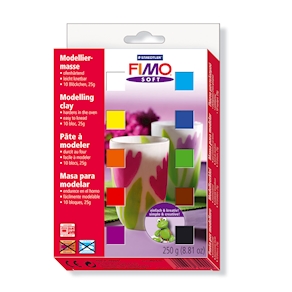 FIMO Soft Grundset, 12 Farben