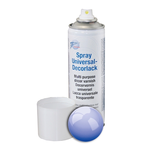 Universal-Decorlack-Spray farblos glanz, 400 ml