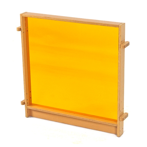 Paravent M Acrylglas mit Sockel B 80 x H 80 x T 7 cm