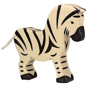 Zebra stehend