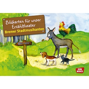 Bremer Stadtmusikanten – Kamishibai Bildkarten