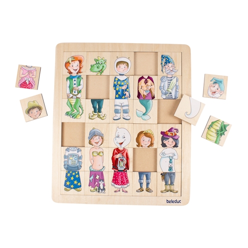 Match & Mix Fantasy Holzpuzzle