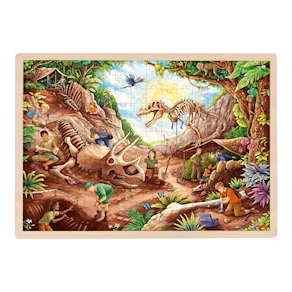 Dinosaurier Ausgrabung Puzzle, 192 Teile