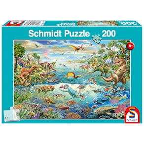 Entdecke die Dinosaurier, Puzzle 200 Teile