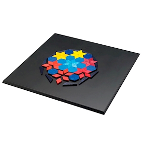 Magnettafel schwarz 30 x 30 cm