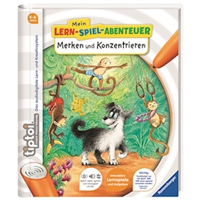 Tiptoi Merken + Konzentrieren, Buch