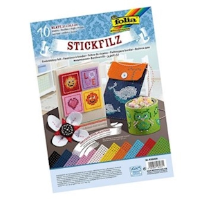 Stickfilz, 10 Bogen