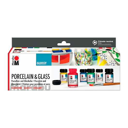 Porcelaine & Glass Glossy Starterset