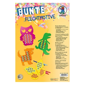 Bunte Flechtmotive, 27 Blatt