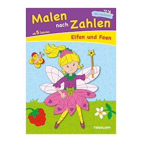 Malen nach Zahlen Elfen und Feen - ab 5 Jahren