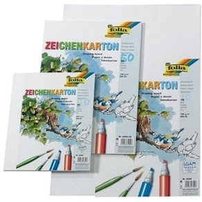 Zeichenkarton fein A4, 200g/m2 50 Blatt