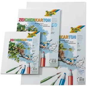 Zeichenkarton A2, 200 g/m2 10 Blatt