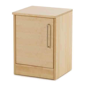 Kühlschrank B 40 x H 55 x T 37 cm Birke massiv