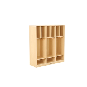 Sechser-Garderobe B 120 x H 130 x T 40 cm