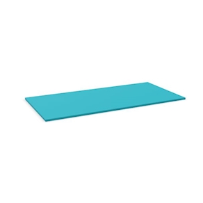 Krabbelmatte K004 türkisblau L 200 x B 100 x H 2,6 cm Kunstleder Basic