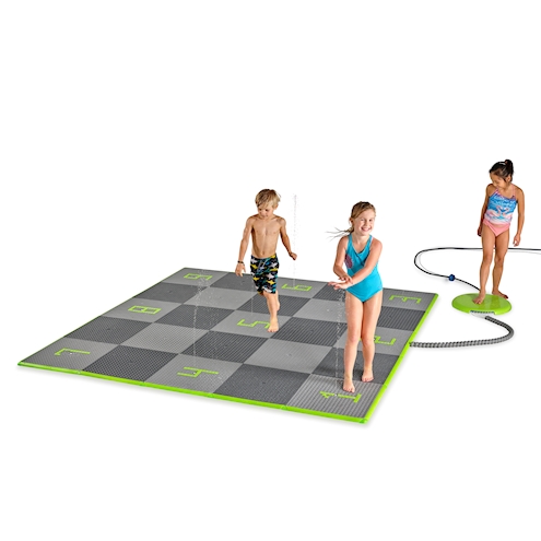 Sprinqle Wasserspiel 25 Teile mit Aufbewahrungsbox 250x250 cm