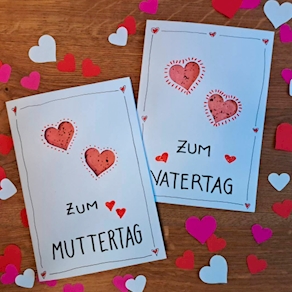 Mutter-/Vatertagskarte